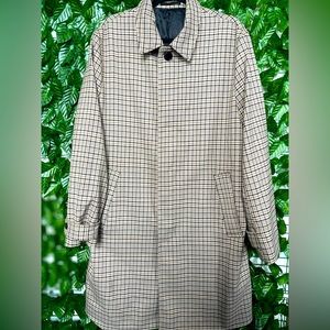 Plaid Peacoat HM Worn Twice Brand New